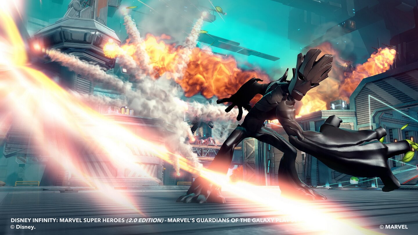 Disney Infinity 2.0: Marvel Super Heroes - Screenshots Guardians of the Galaxy