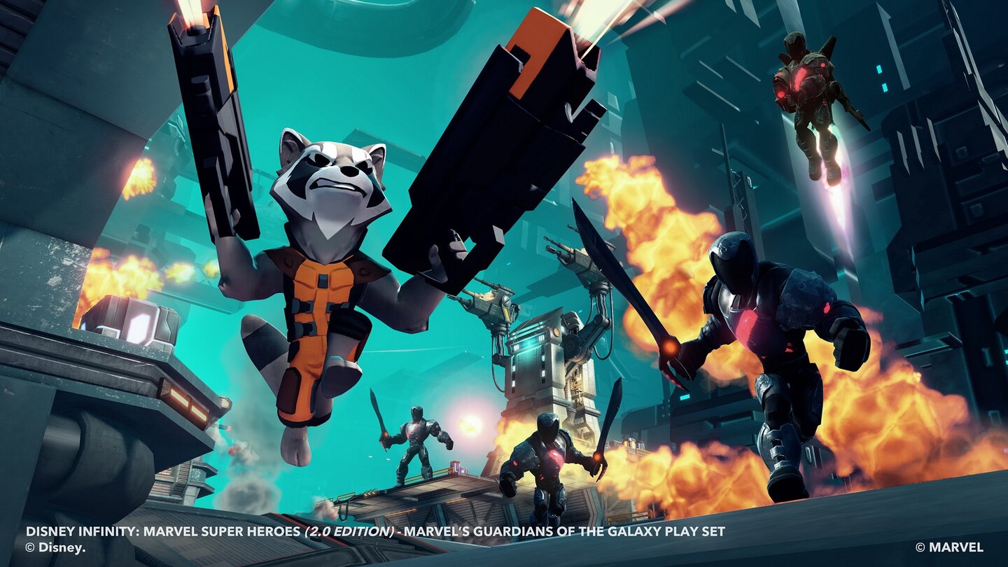 Disney Infinity 2.0: Marvel Super Heroes - Screenshots Guardians of the Galaxy