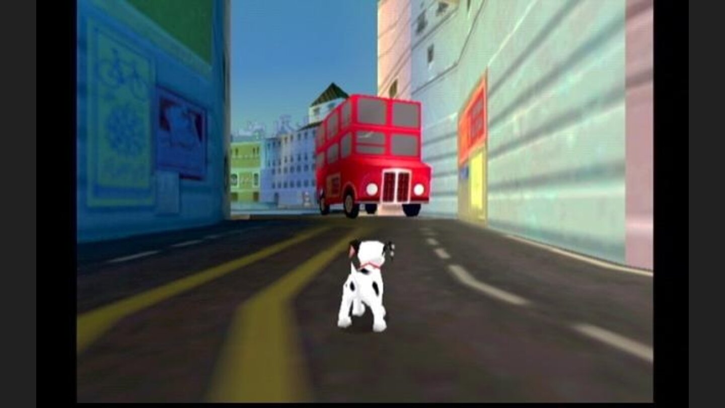 Watch out for the bus.