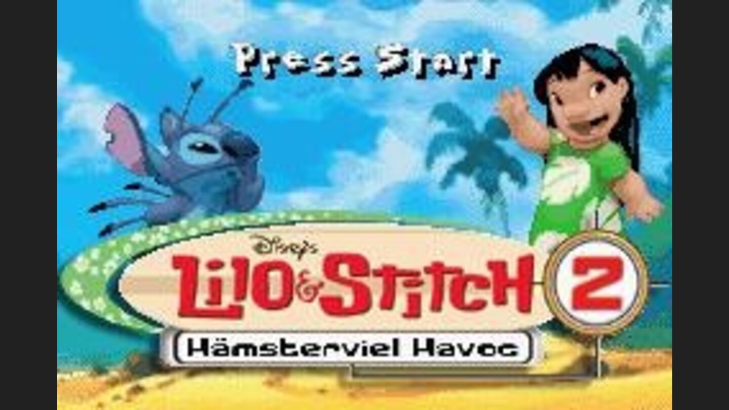Title screen.