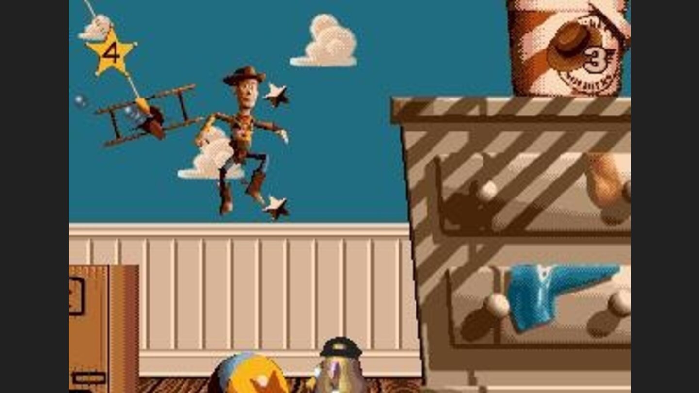 The only way to jump to that little wardrobe is by bouncing oof the ball