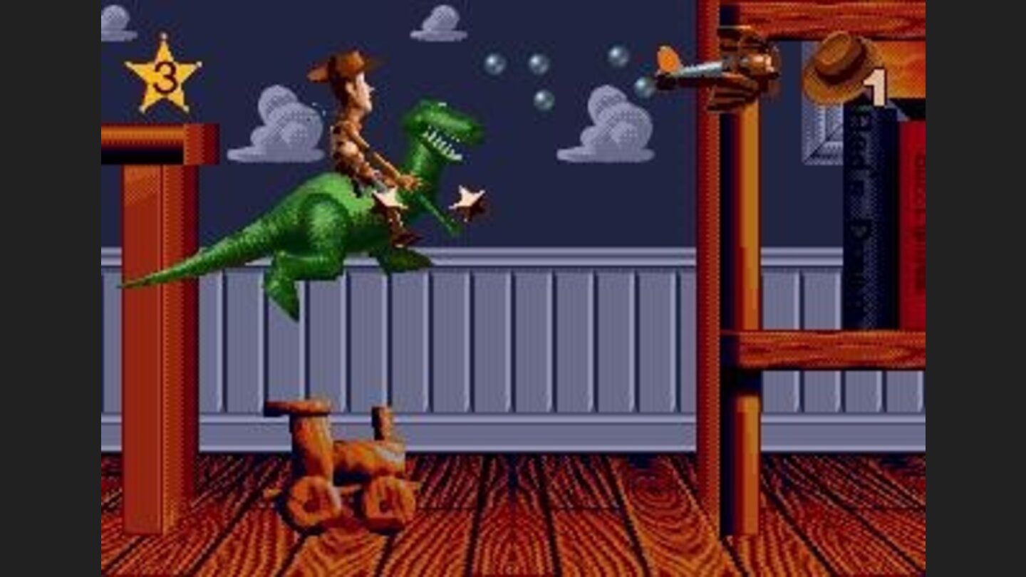 Riding the dinosaur!