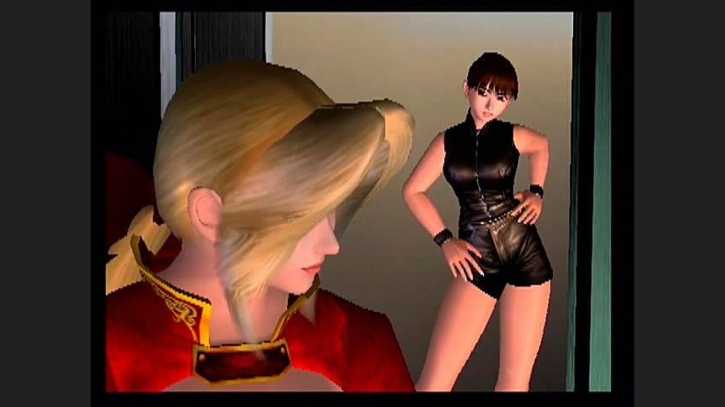 My kind of challenge. Lei Fang intercepts Helena in an elevator.
