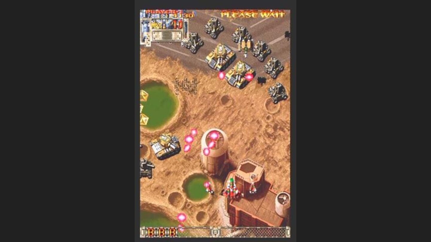 Stage 2 is a radically upgraded version of Dodonpachis second stage