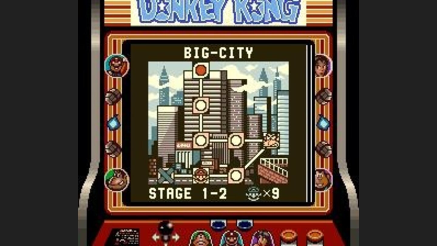 Map Screen (Super Game Boy)