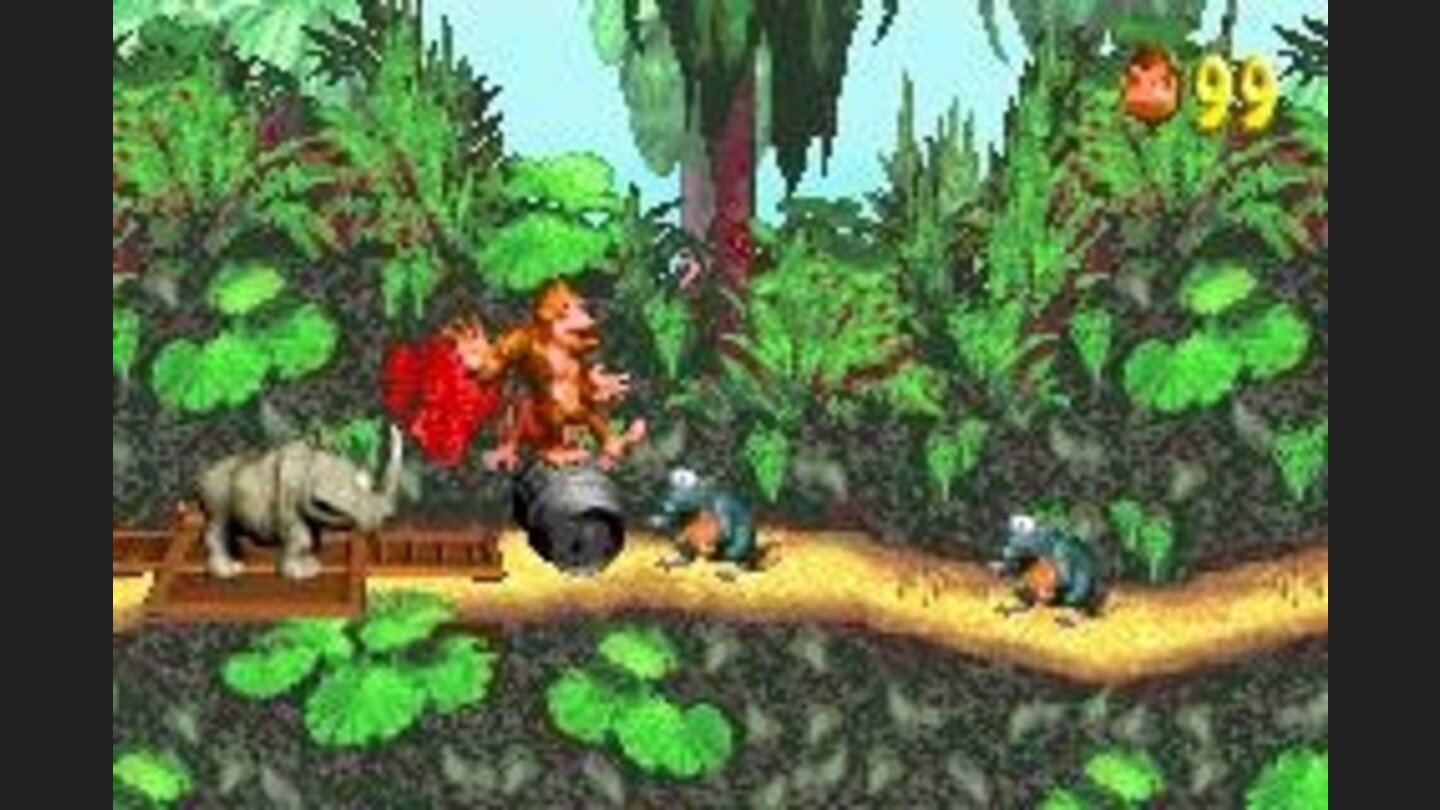 Taking a walk in the steel barrel and defeat the bad guys!