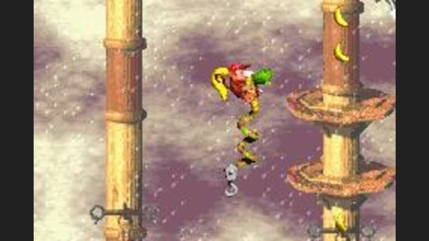 To do high jumps and reach the sky, find one of the best buddies in the game: Rattly, the snake!