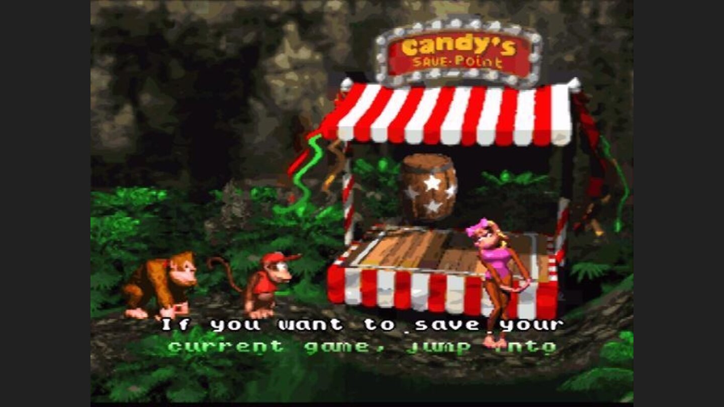 This sexy monkey babe is just a save point! How creative... ;D