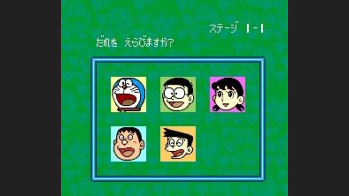 Choose the character for the platform level