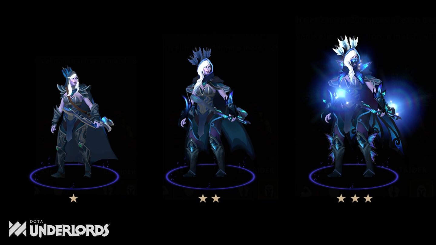 Dota Underlords - Bilder der Einheiten