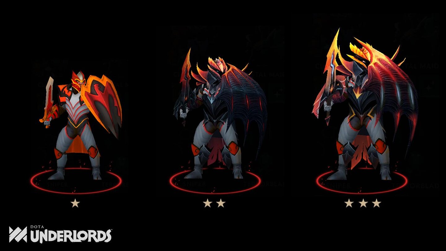 Dota Underlords - Bilder der Einheiten