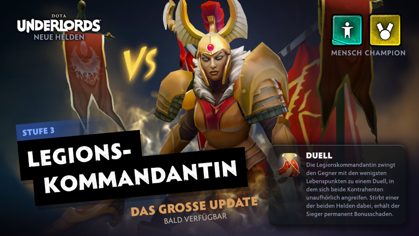 Dota Underlords - Helden und Allianzen von Season 1