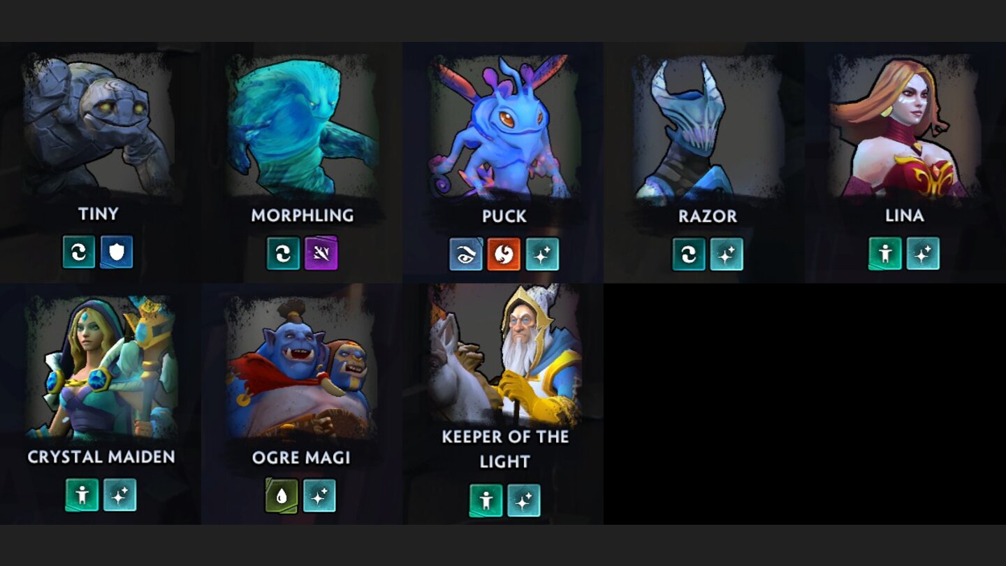 Die Magier-Combo für Dota Underlords.
