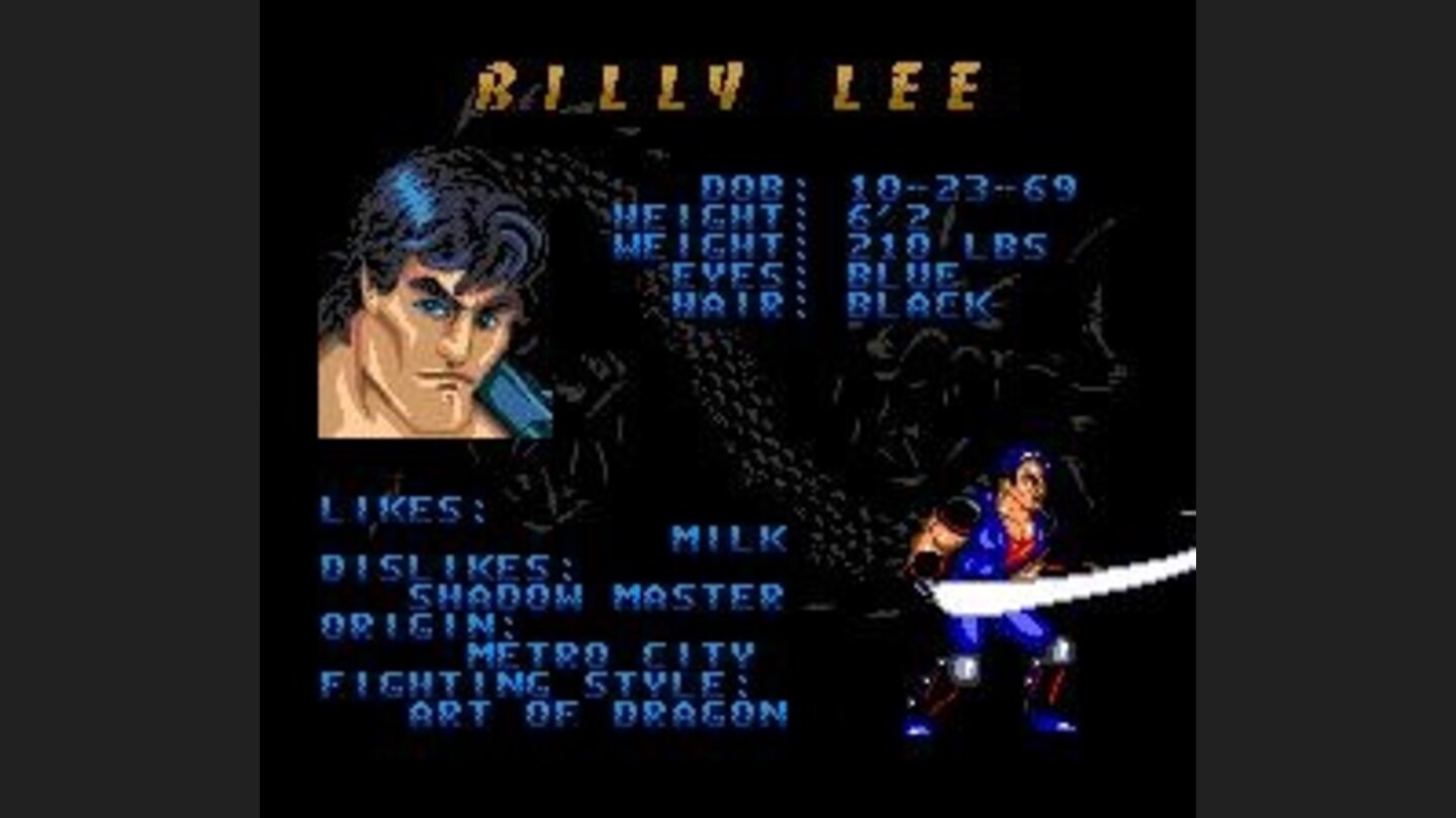 Character information