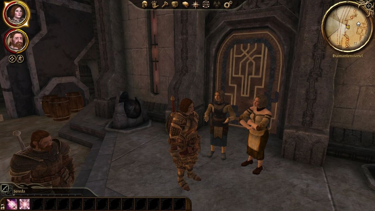 Dragon Age - Origins auf mittlerer Detailstufe (ION 2)