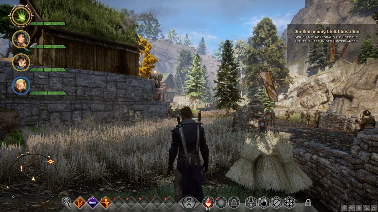 Dragon Age Inquisition - Post-Antialiasing + 4x MSAA