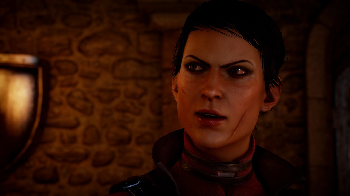 Dragon Age: InquisitionDie Sucherin und fähige Kriegerin Cassandra begleitet uns von Anfang an, ist allerdings zunächst misstrauisch