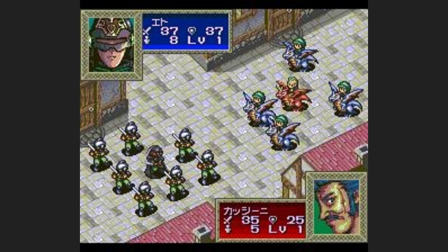 Conquered the enemy fortress, fighting dragon riders on the street