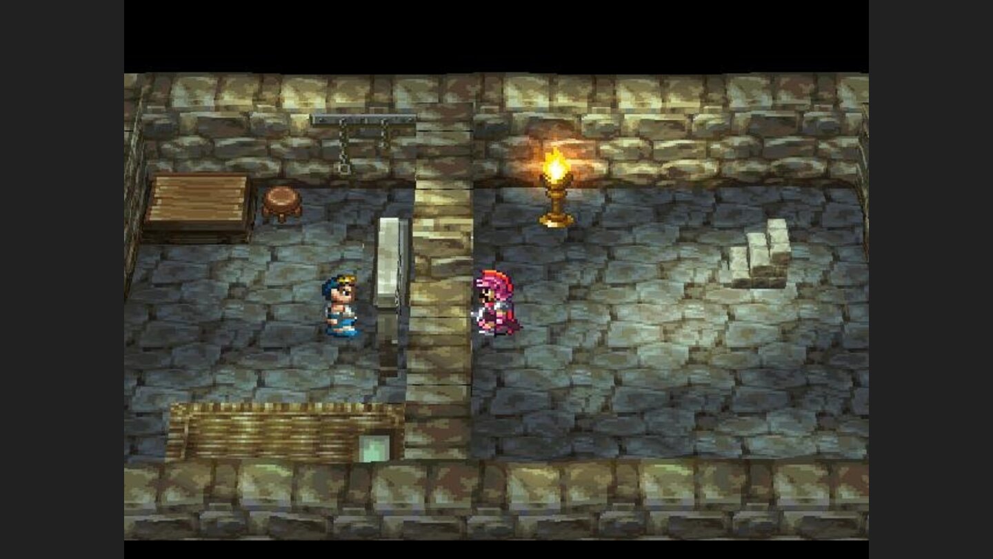 Yeah, man, I played too much Dragon Warrior, and ended in the prison