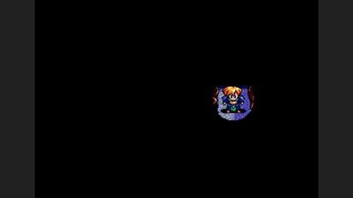 In a dark cave