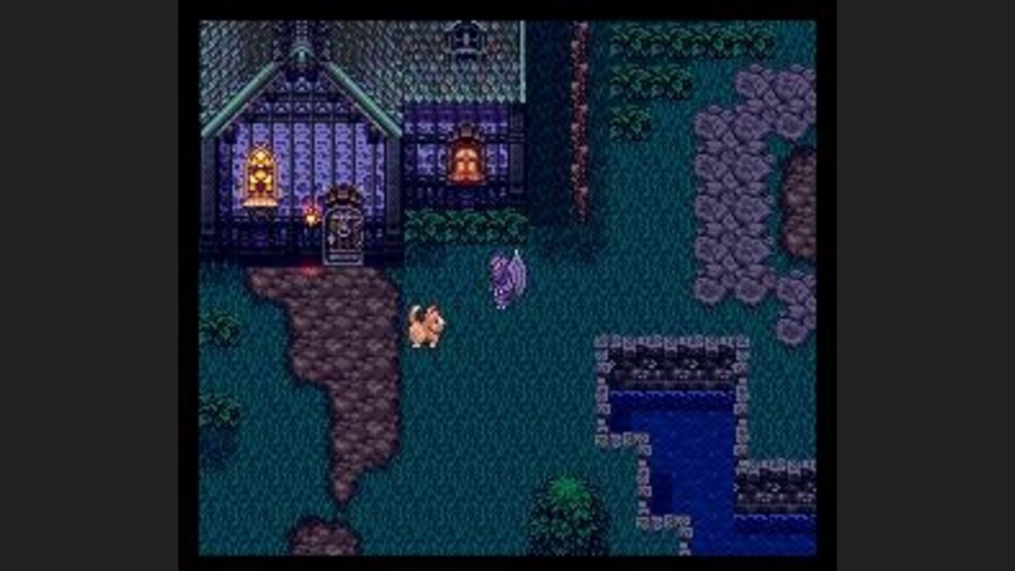 Town at night