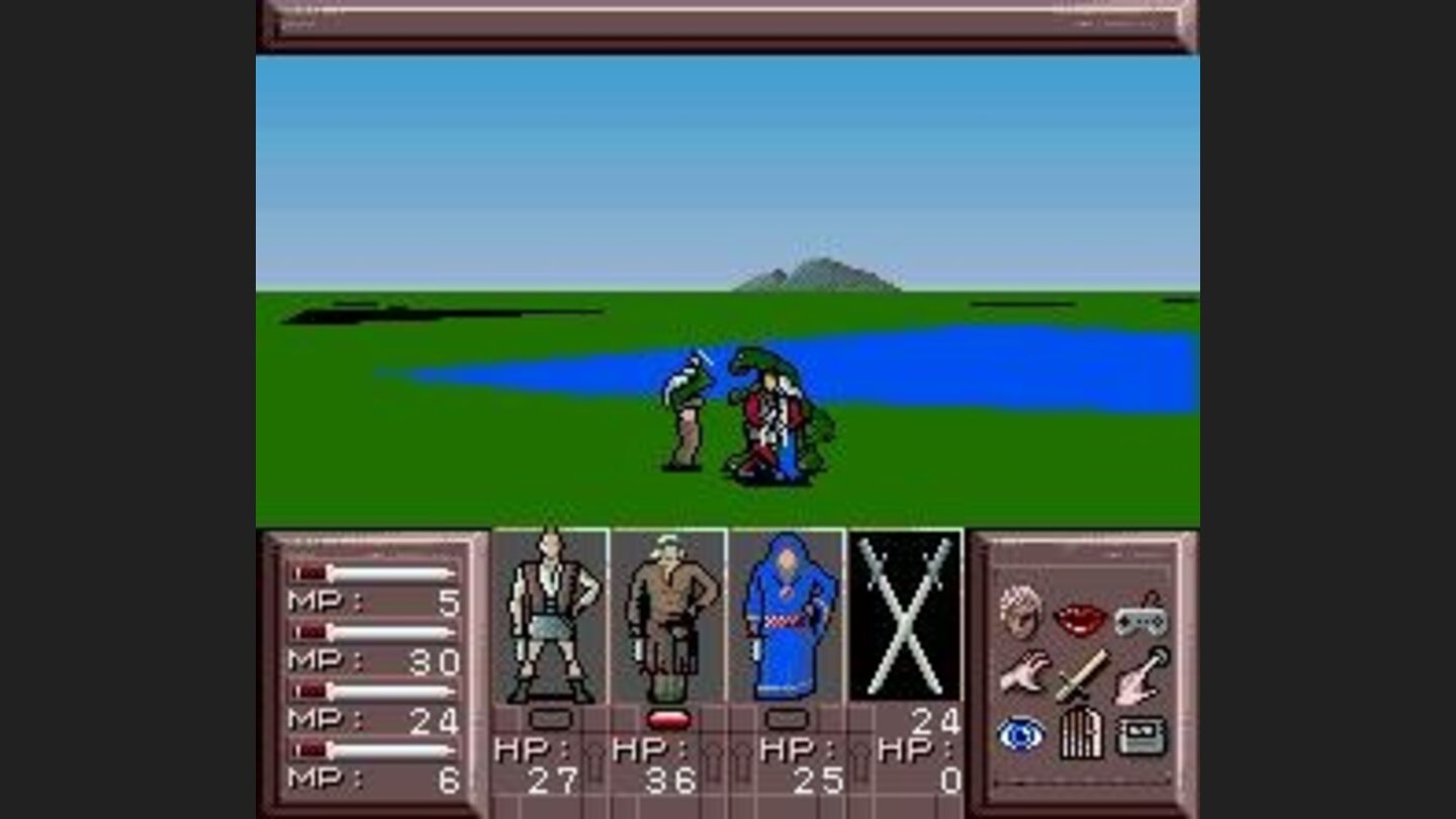 We meet a suspiciously looking sorcerer. We first kill him, and then ask questions