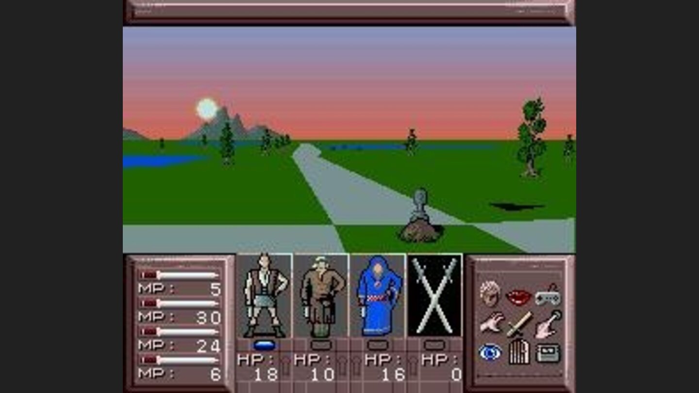 This is real internal clock. When we were approaching crossroads, the sun set behind the mountains