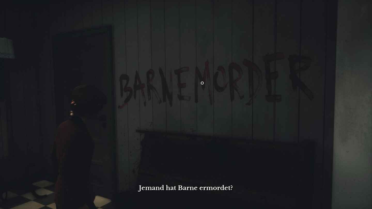 Auch wenn der Vorfall im Dorf am Ende nebensächlich ist, zieht er uns doch das Spiel über in seinen Bann.