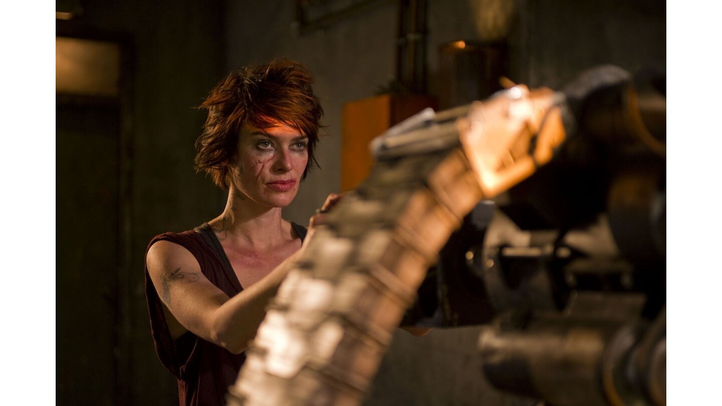 Dredd 3DMa-Ma (Lena Headey) ist die Oberschurkin in Dredd 3D.