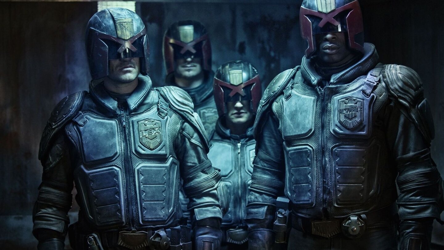 Dredd 3DNeben Dredd tauchen auch andere Street Judges in Peach Trees auf.