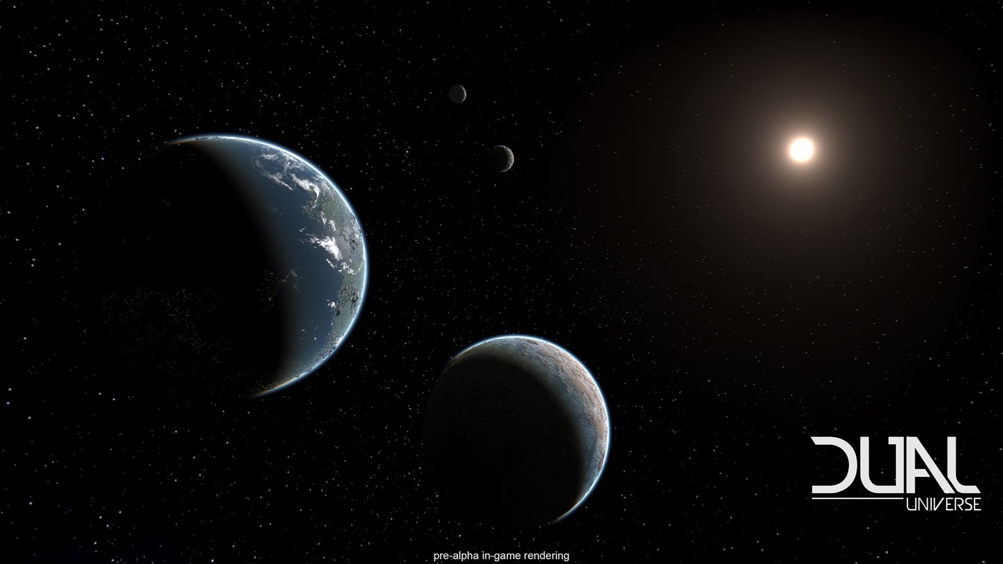 Dual Universe - PreAlpha-Screenshot - Weltraum