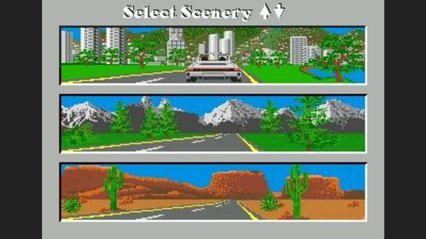 Only three sceneries :(