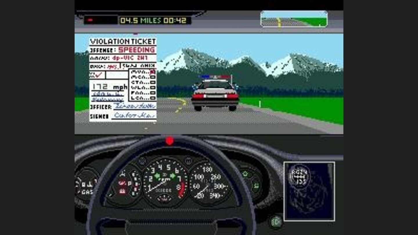 Whats the matter, officer, were 200 mph too much?