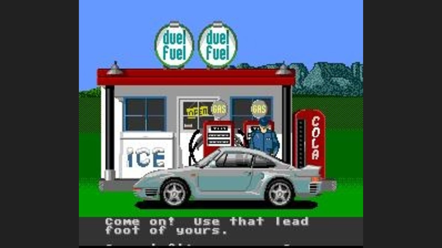 Youll get different messages depending on how well you drove