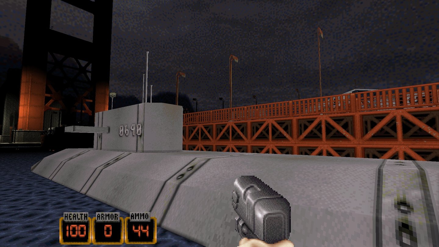 Duke Nukem 3D World Tour - Screenshots der Bonus-Kampange »Alien World Order« - Level: Golden Carnage