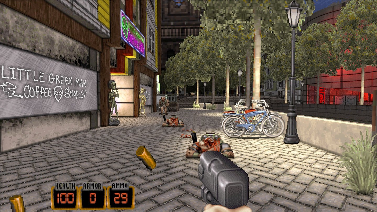 Duke Nukem 3D World Tour - Screenshots der Bonus-Kampange »Alien World Order« - Level: High Times