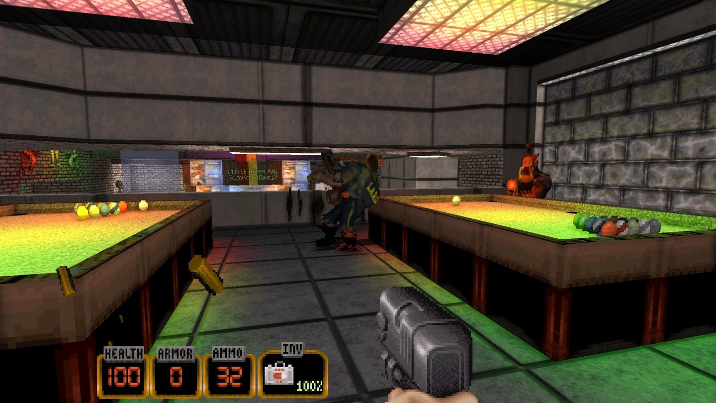 Duke Nukem 3D World Tour - Screenshots der Bonus-Kampange »Alien World Order« - Level: High Times