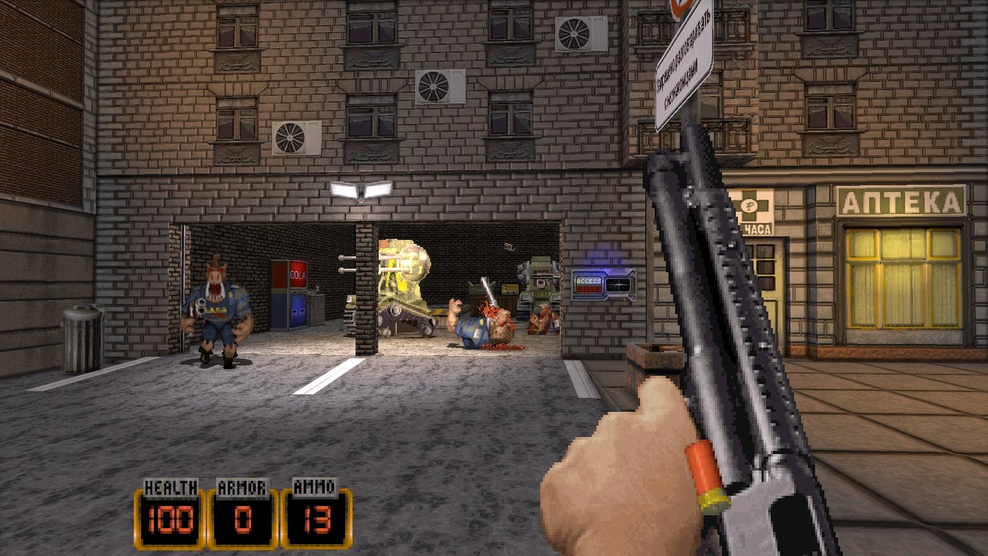 Duke Nukem 3D World Tour - Screenshots der Bonus-Kampange »Alien World Order« - Level: Red Ruckus