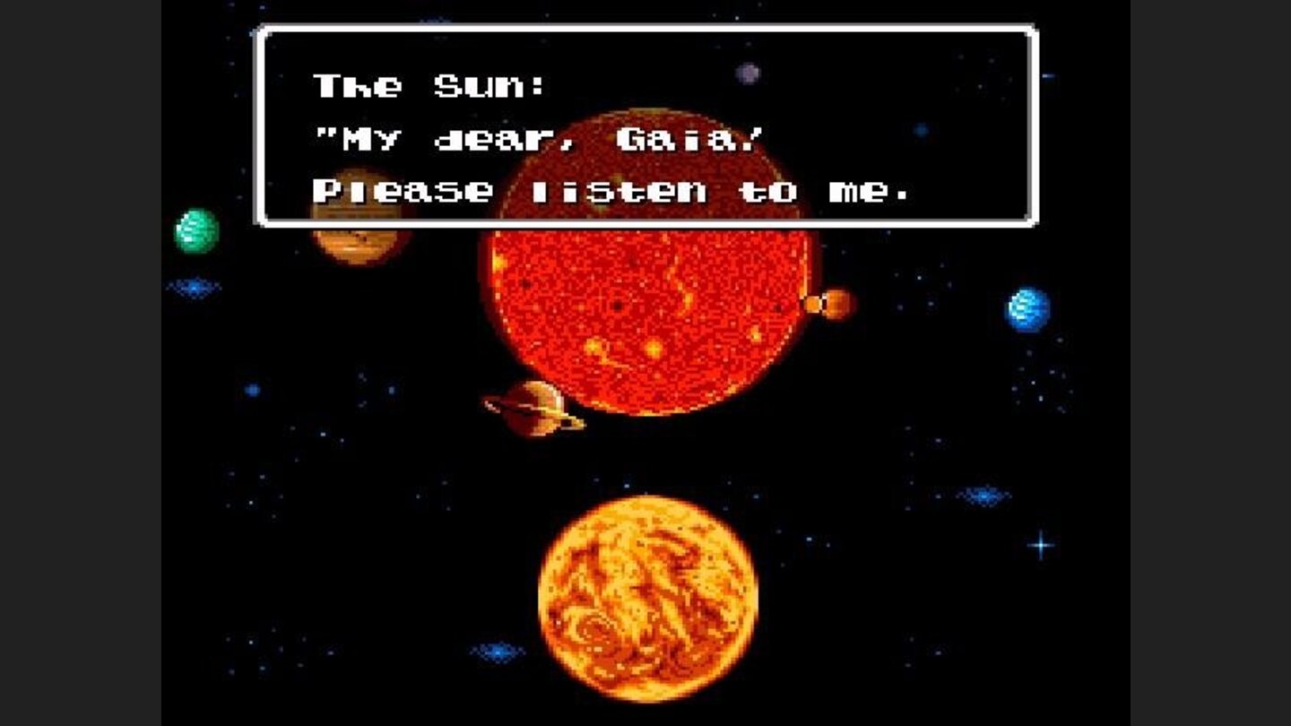Intro: Sun tells Gaia to find an organism that survives through evolution...