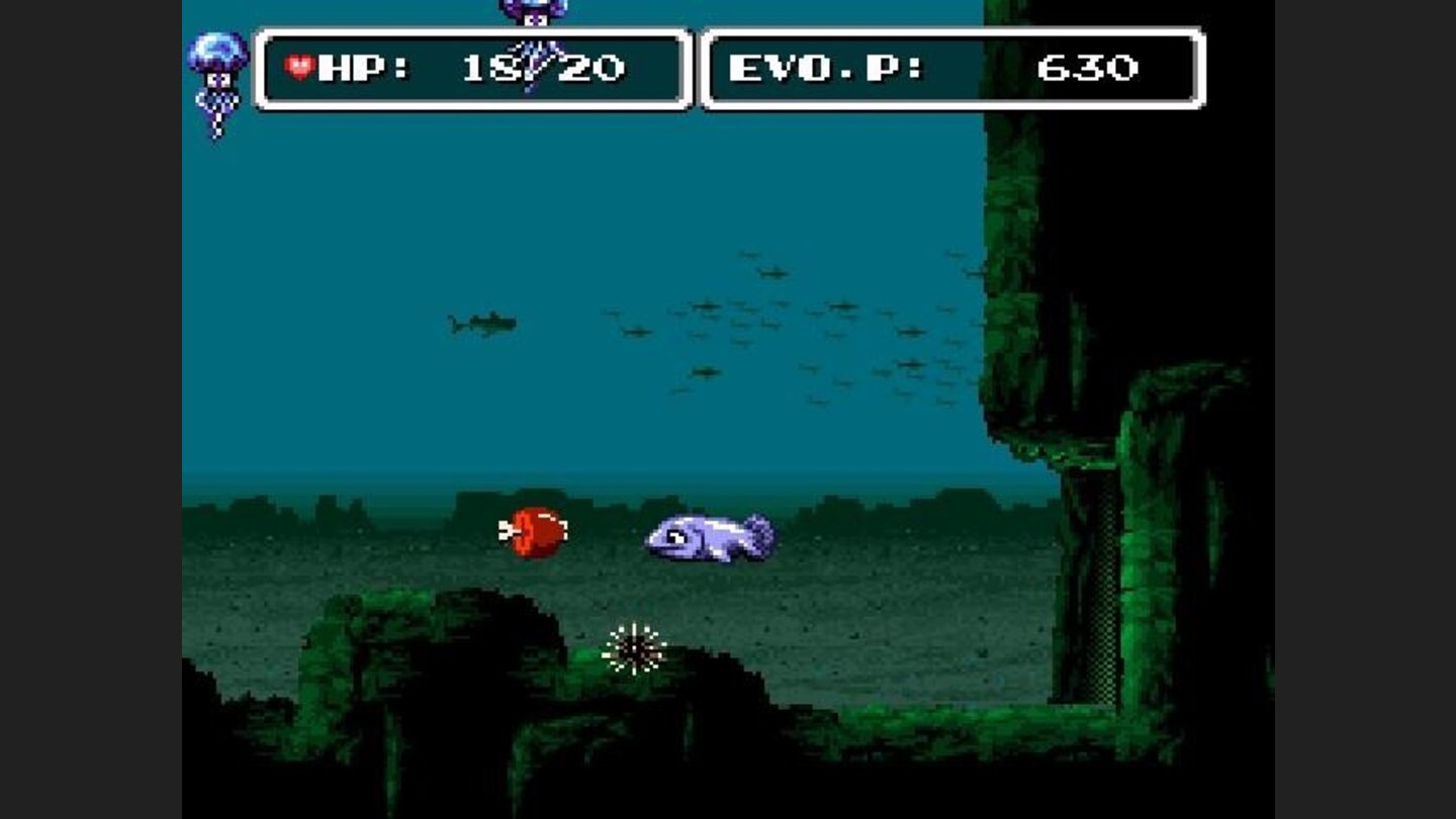 Dead enemies turn into nice steaks, which heal you when eaten...