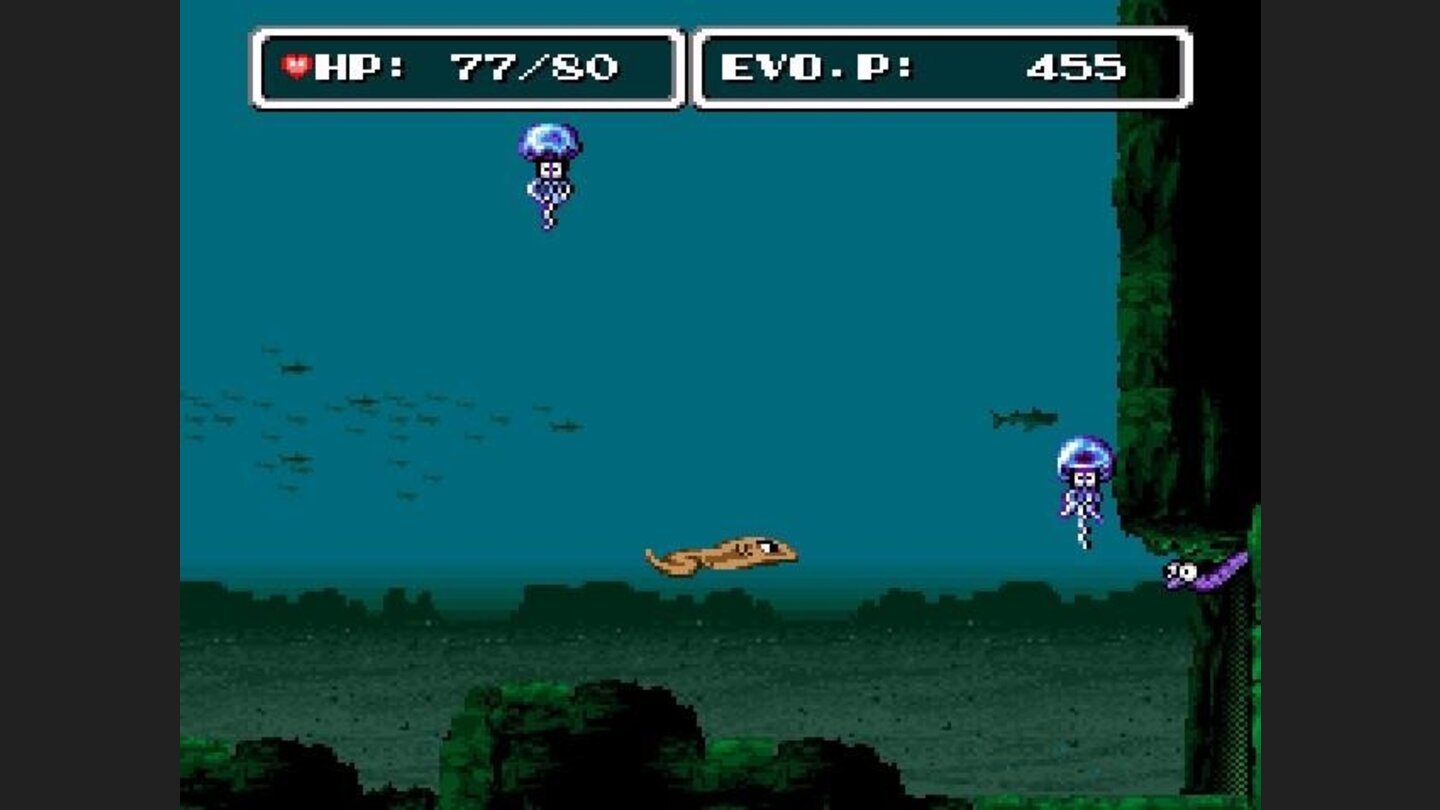 After finding a power-up, you momentarily transform into... this