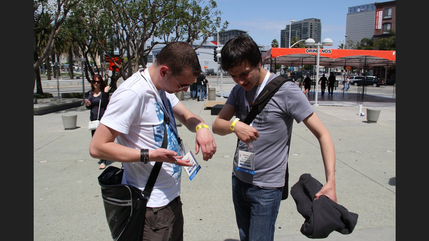 E3 2011 - Impressionen vor der Eröffnung der Messe