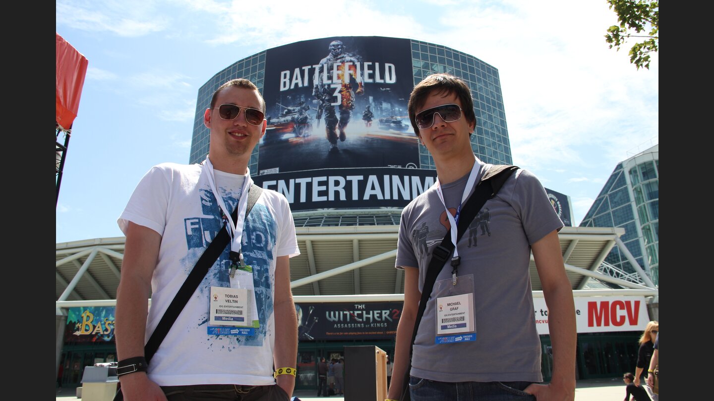 E3 2011 - Impressionen vor der Eröffnung der Messe