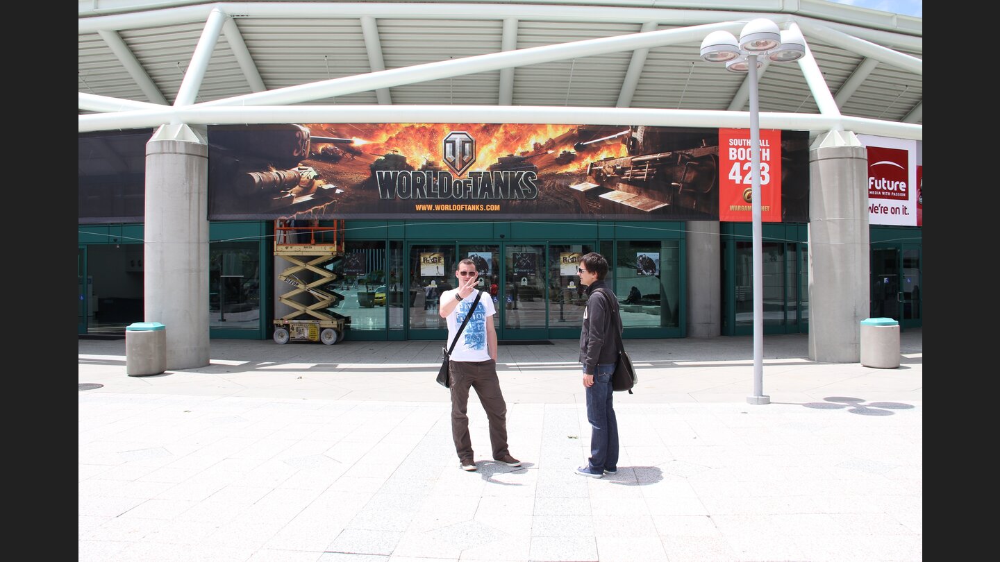 E3 2011 - Impressionen vor der Eröffnung der Messe