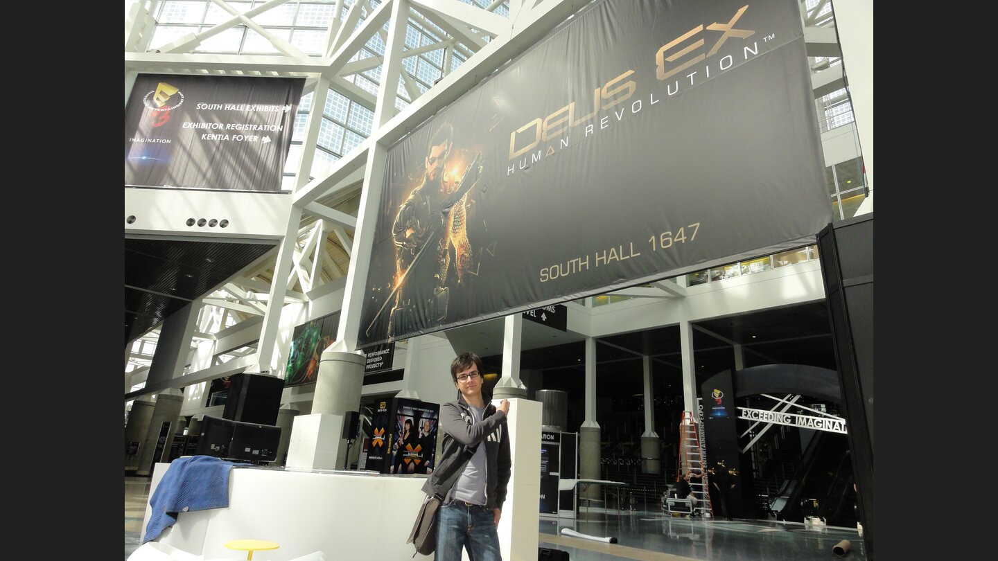 E3 2011 - Impressionen vor der Eröffnung der Messe