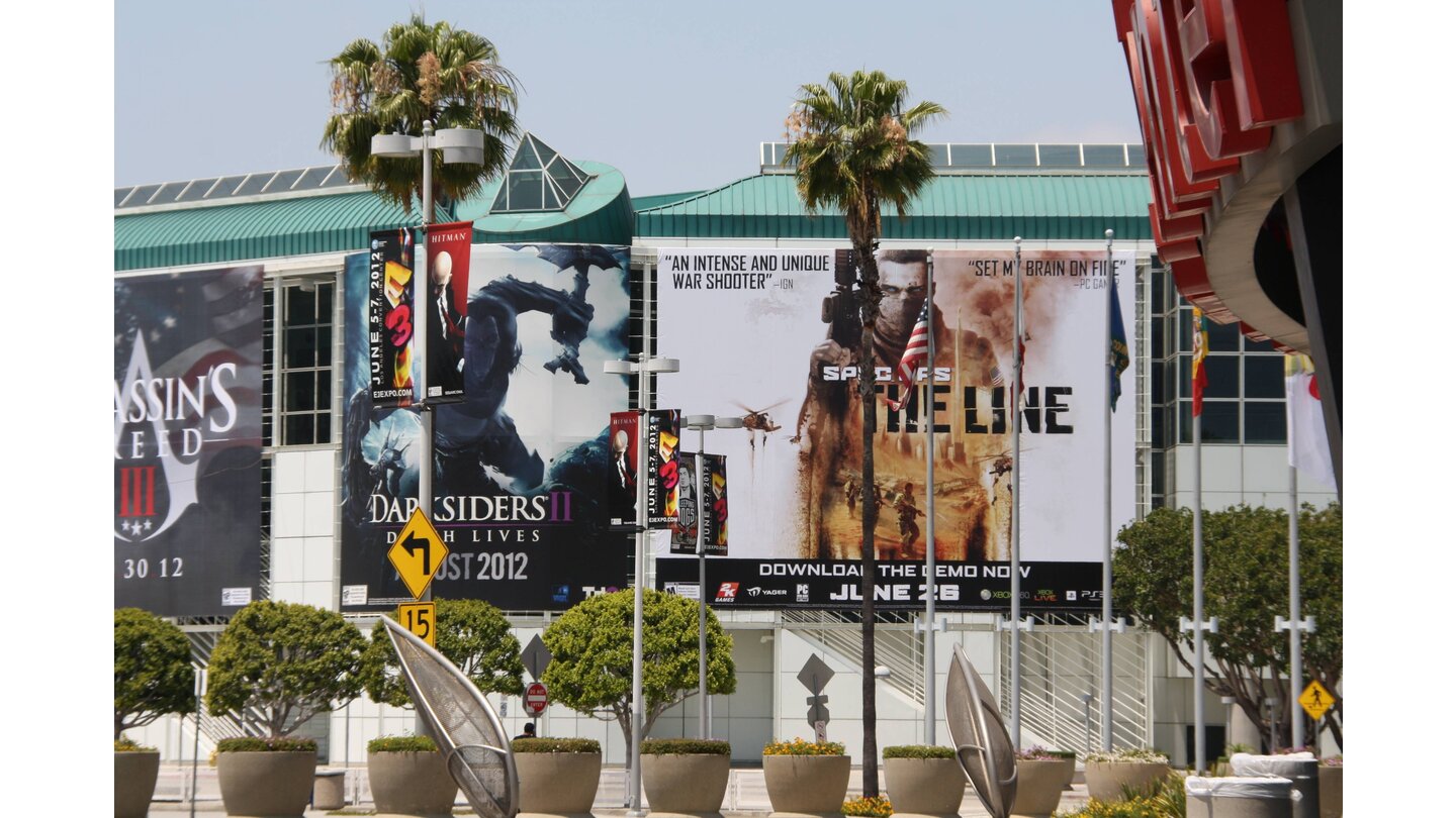 E3-Impressionen 2012: Spiele-Werbung in L.A.