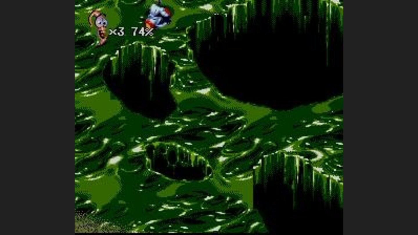 Flying over a swamp