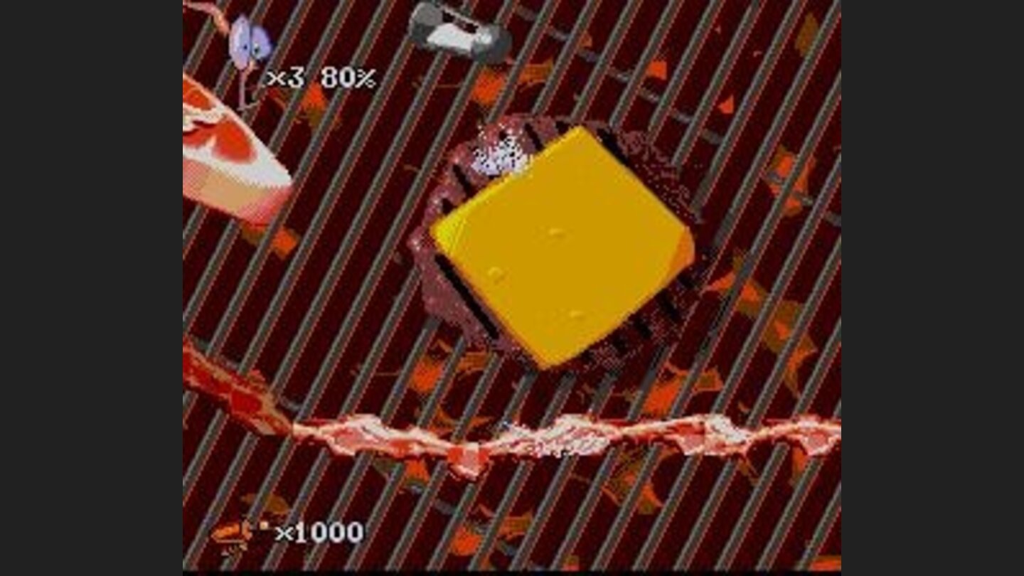A food level! Jim is killed by... salt!!