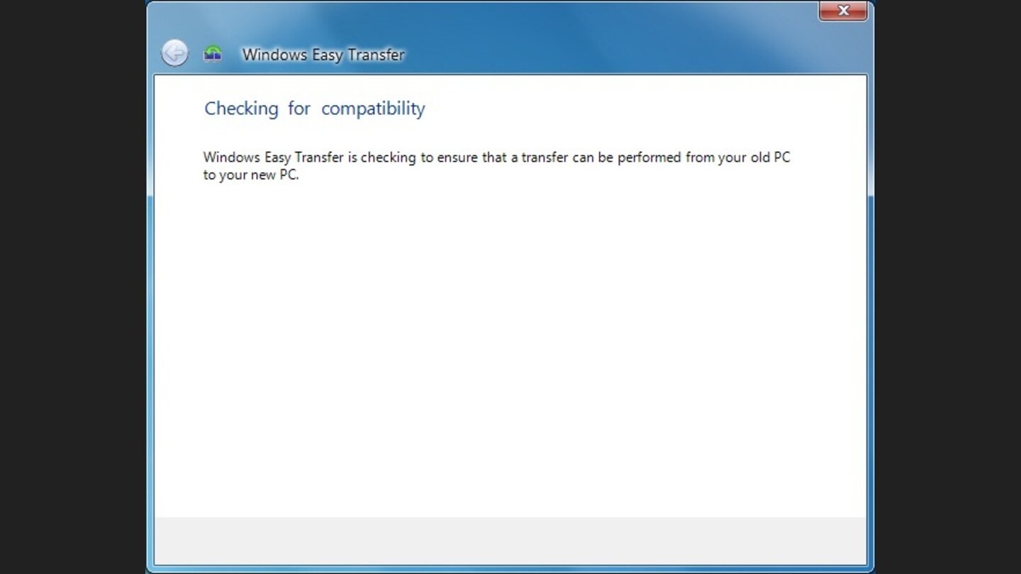 Easy Transfer unter Windows 7 - Kompatibilität prüfen