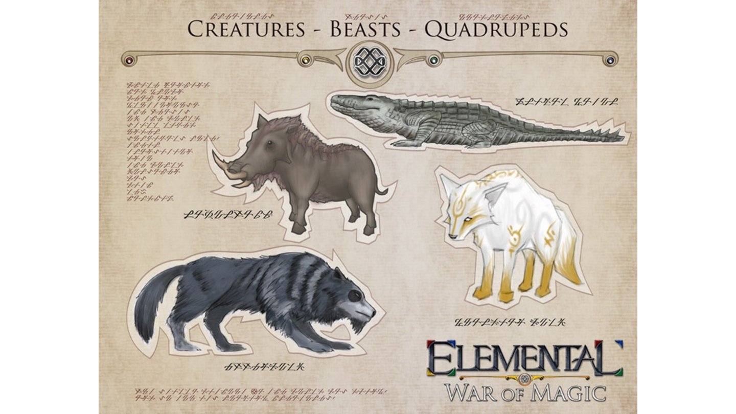 Elemental: War of Magic - Artworks und Konzeptzeichnungen